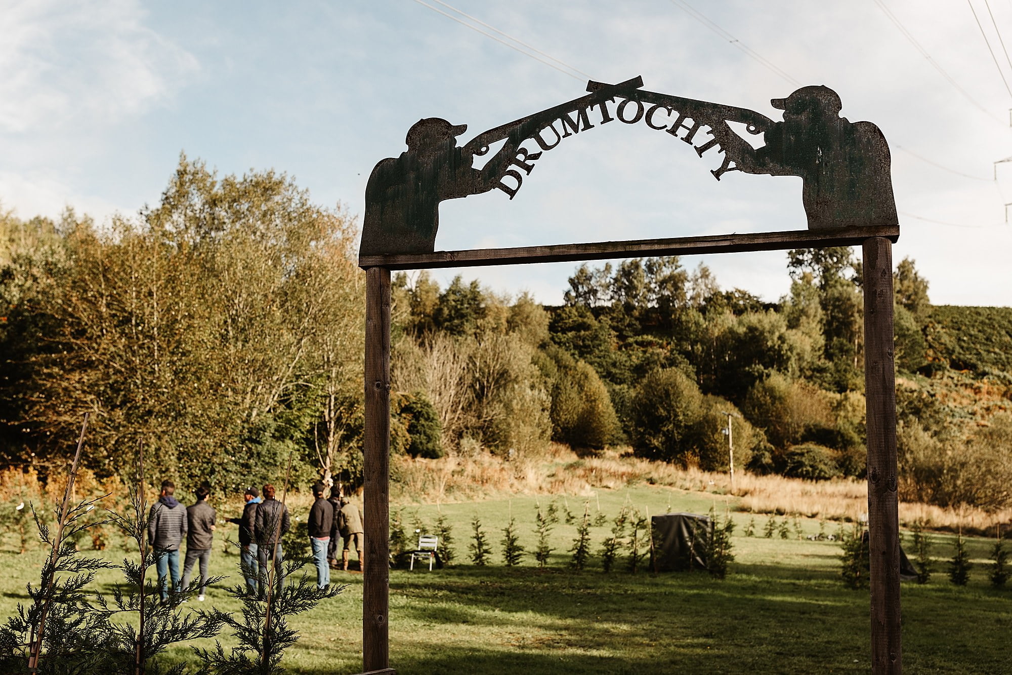 Drumtochty castle shooting grounds groom prep activity