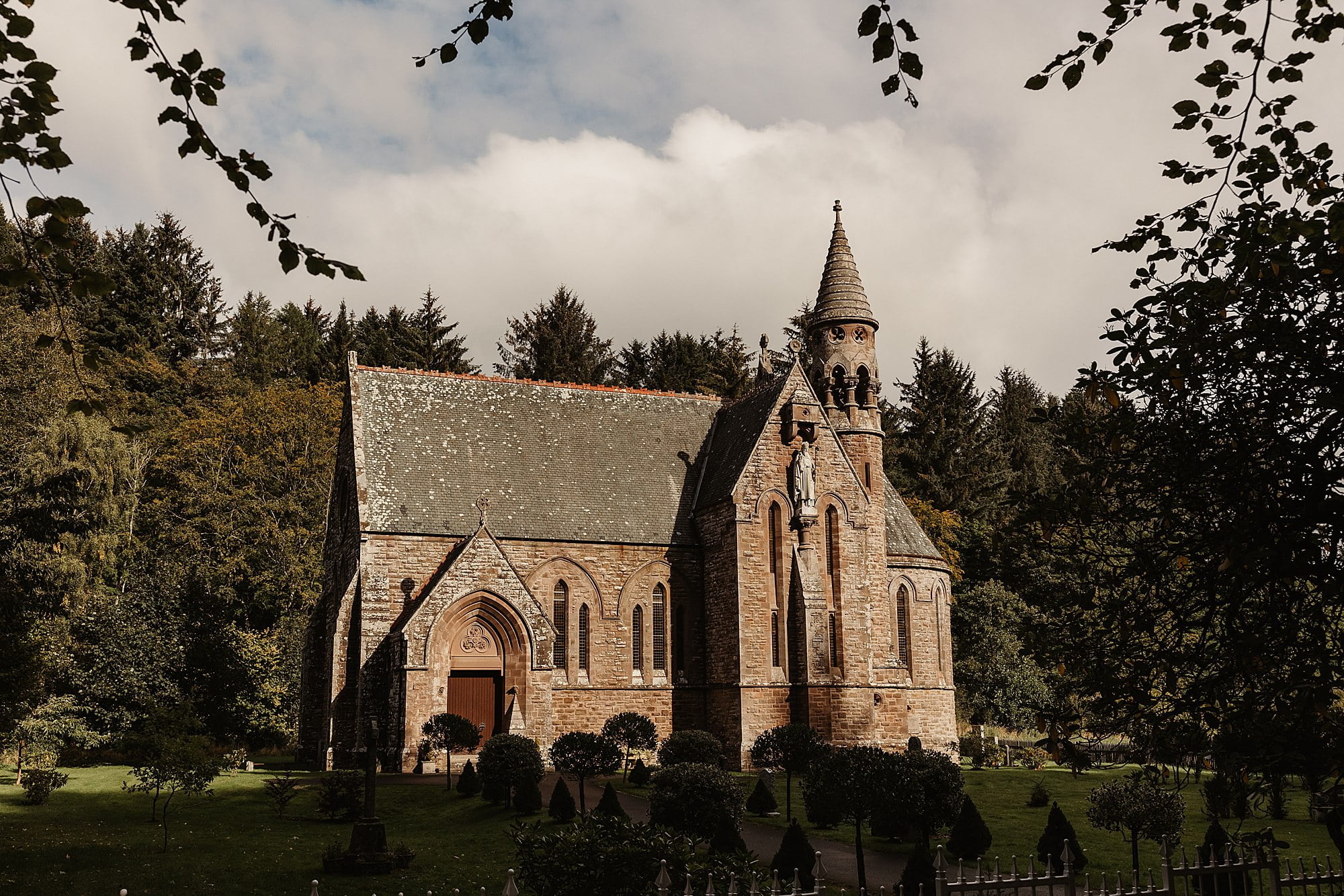 drumtochty castle church exterior outside St Palladius