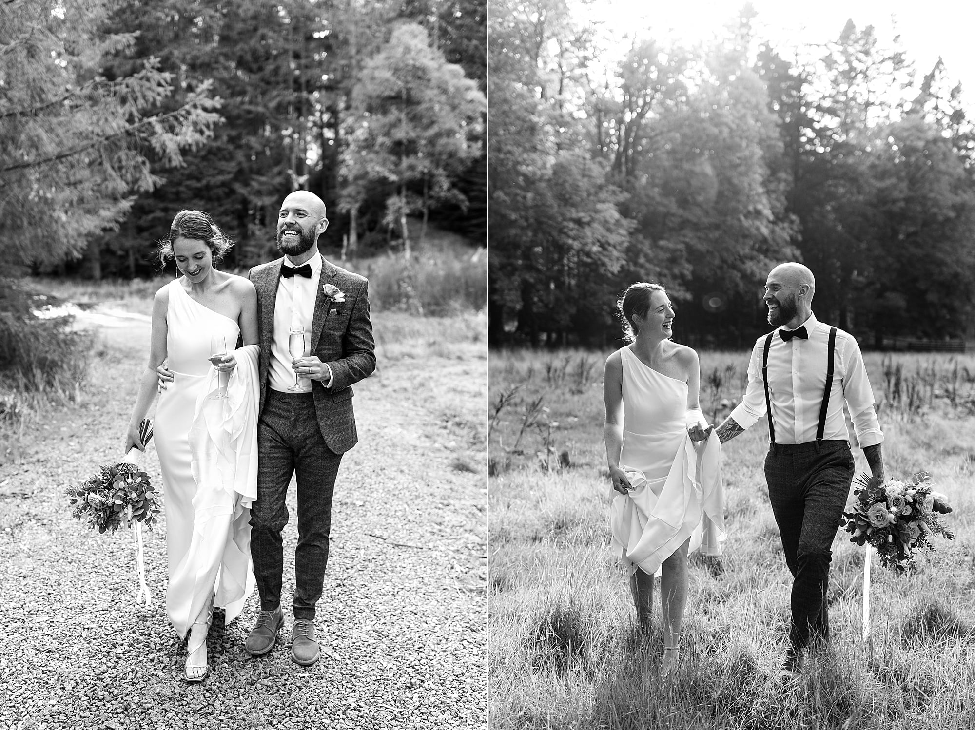 glendye micro wedding couple photos photography bride and groom portraits hays flowers bouquet