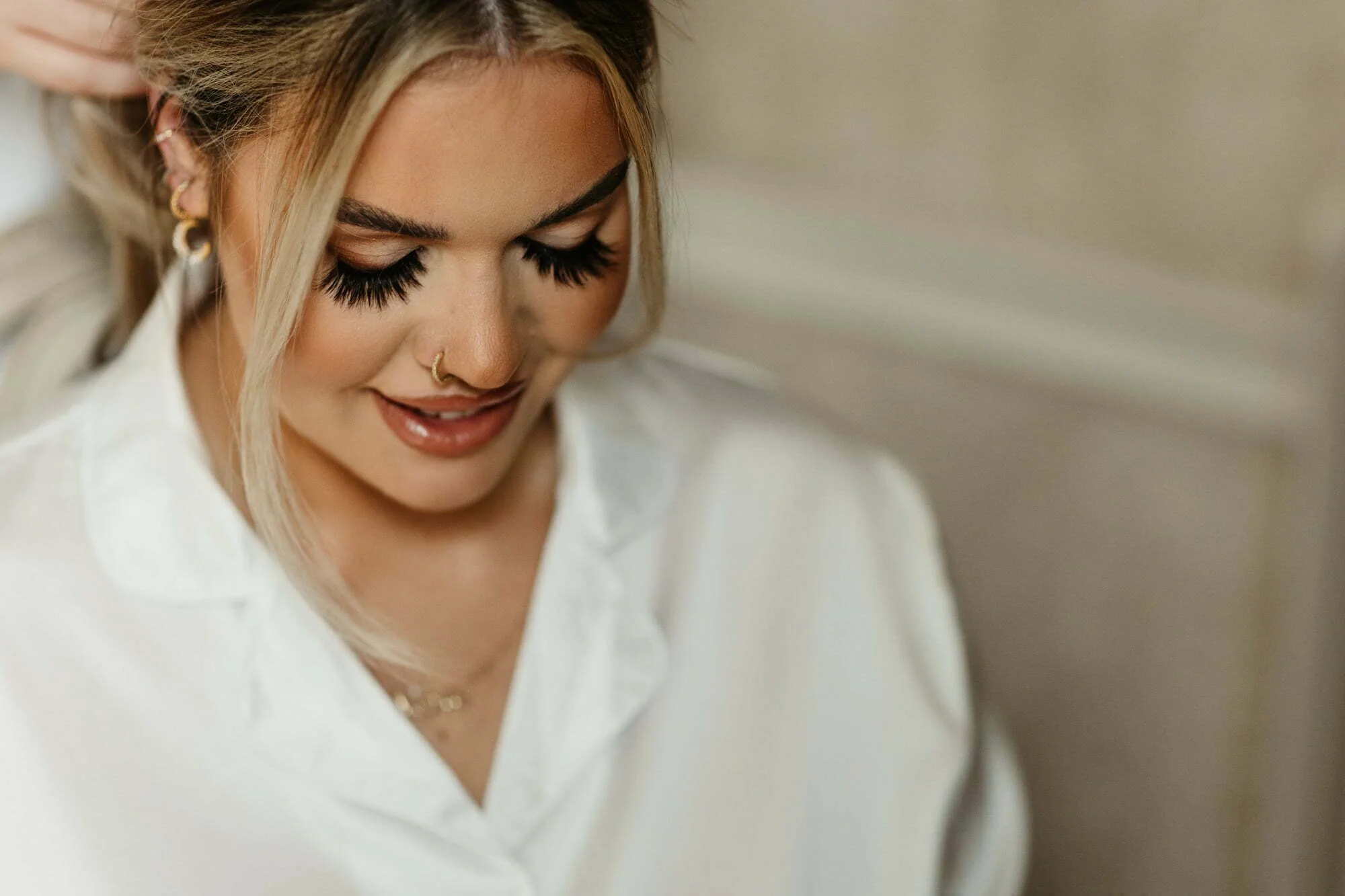 drumtochty castle wedding bride fade makeup artist