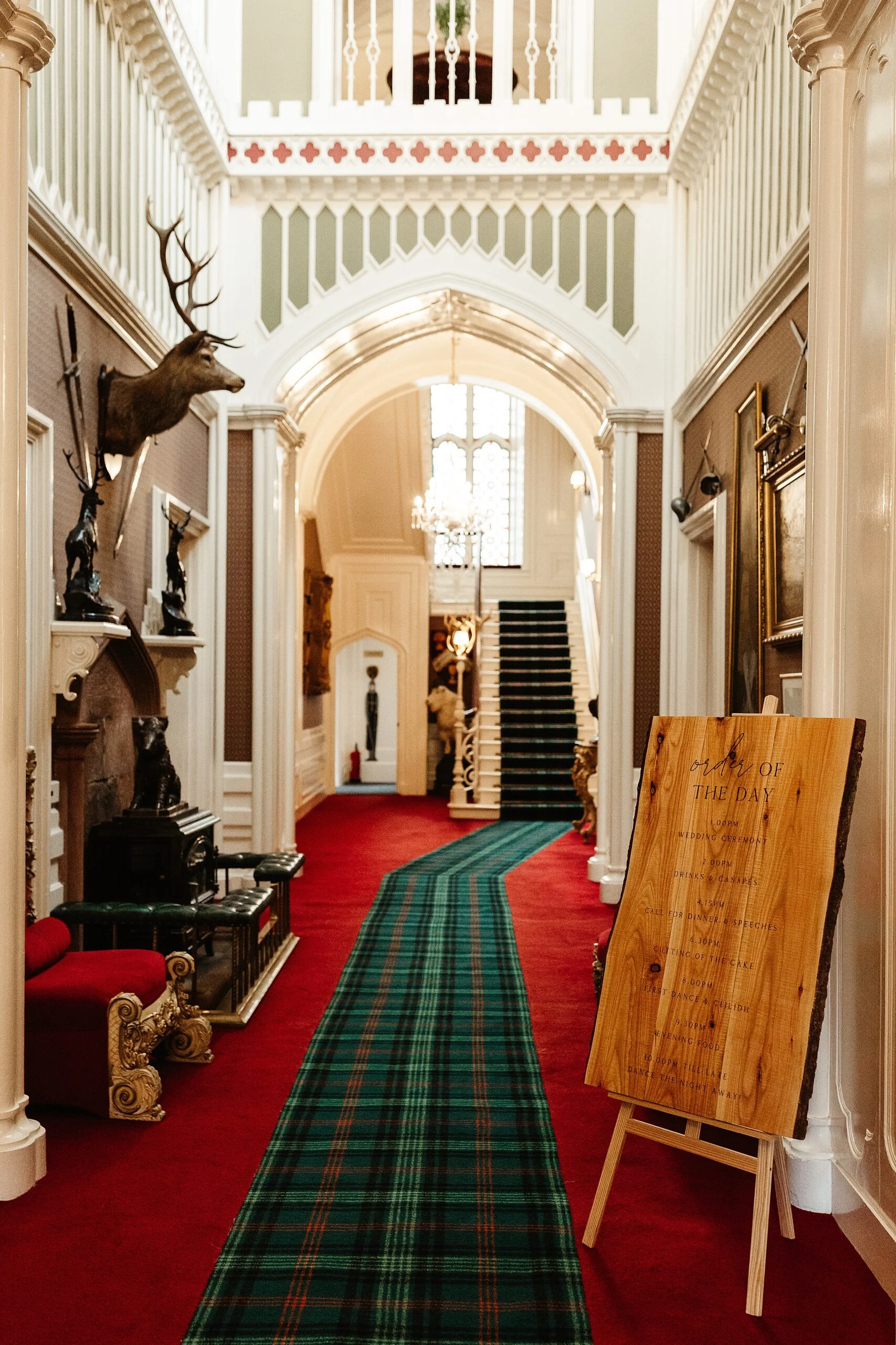 drumtochty entrance hall inside interior