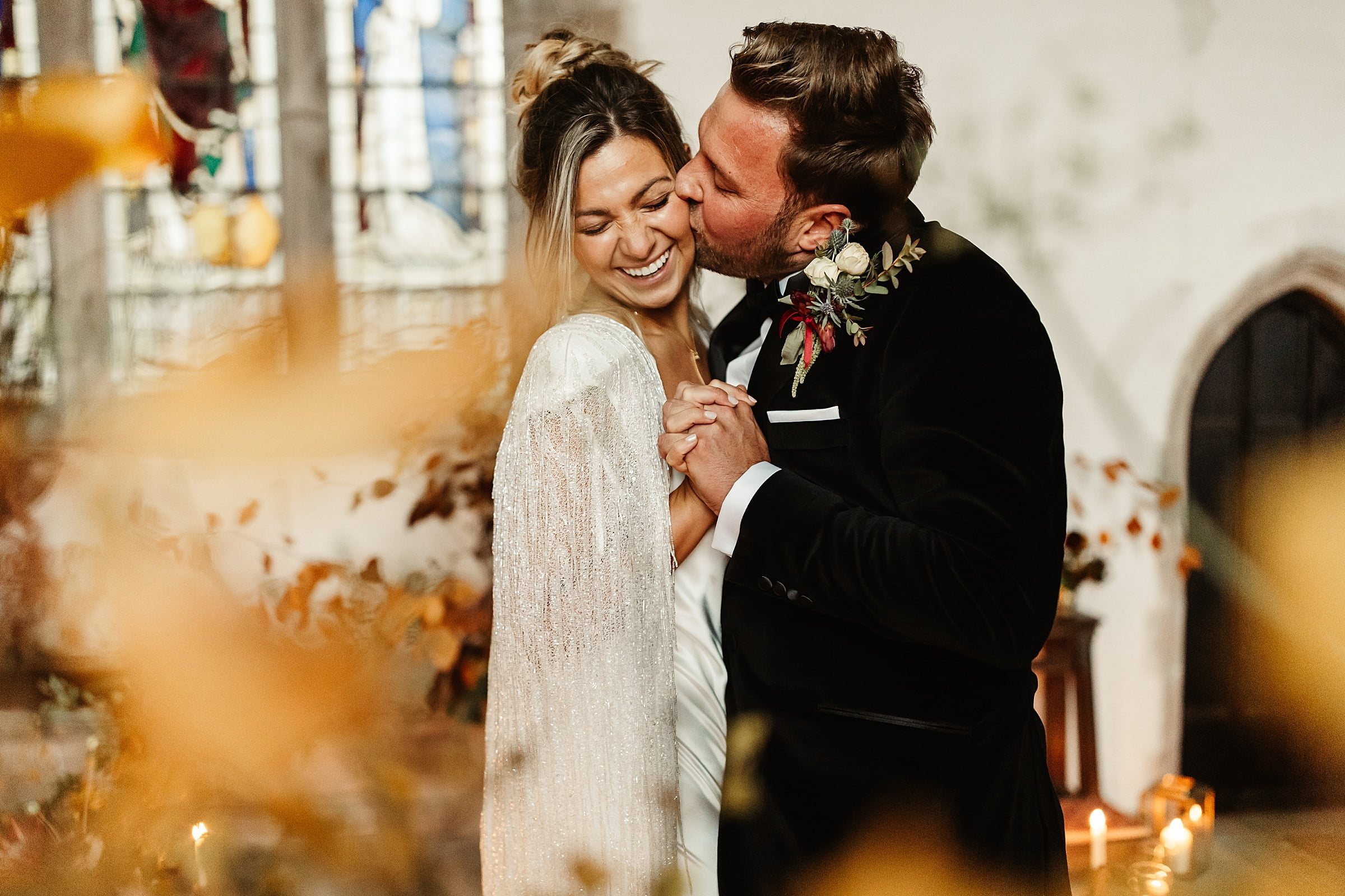 bride and groom portraits fife arms elopement