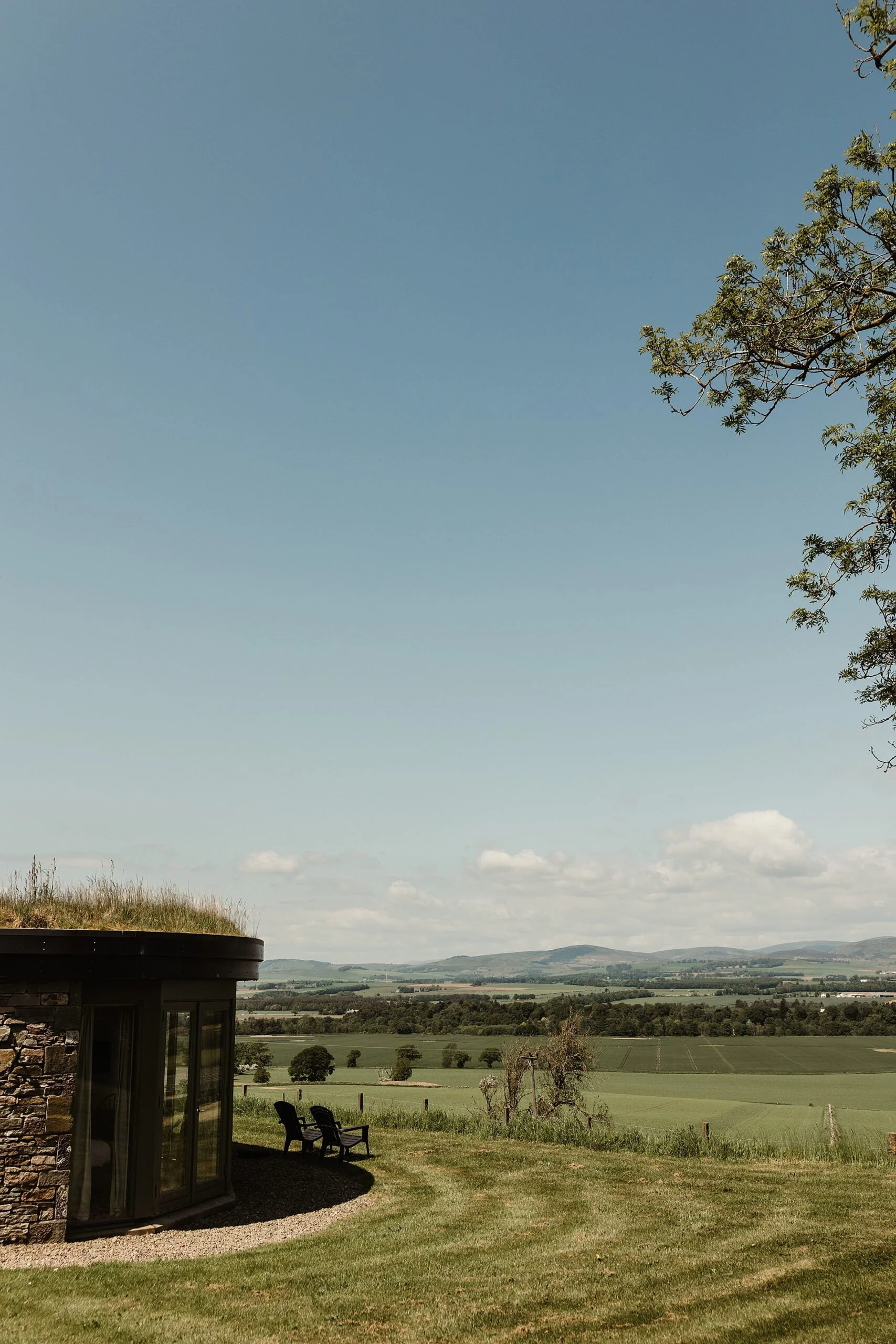 woodwrae farm wedding venue exterior