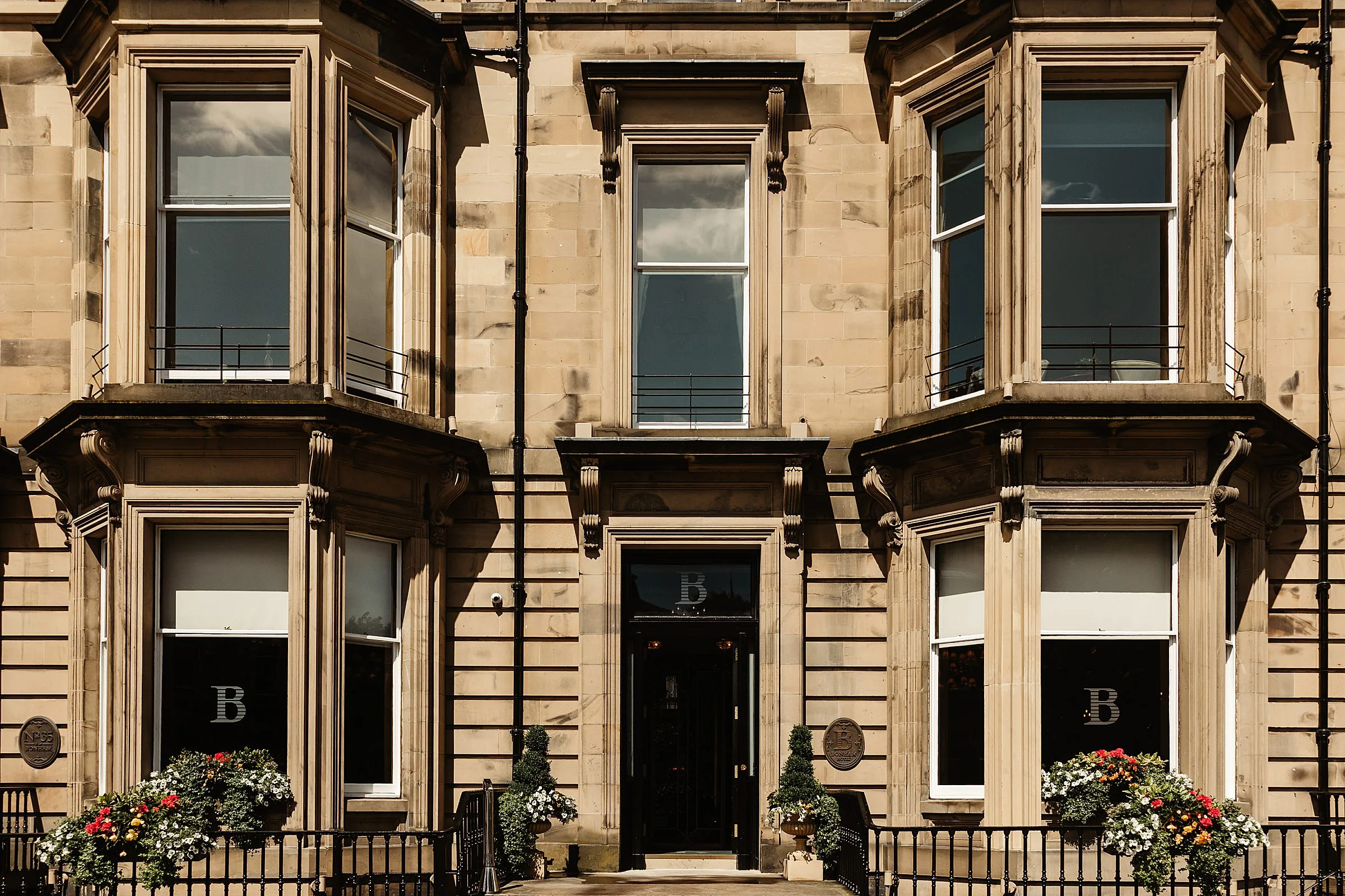 the bonham hotel edinburgh exterior elegant intimate wedding venue