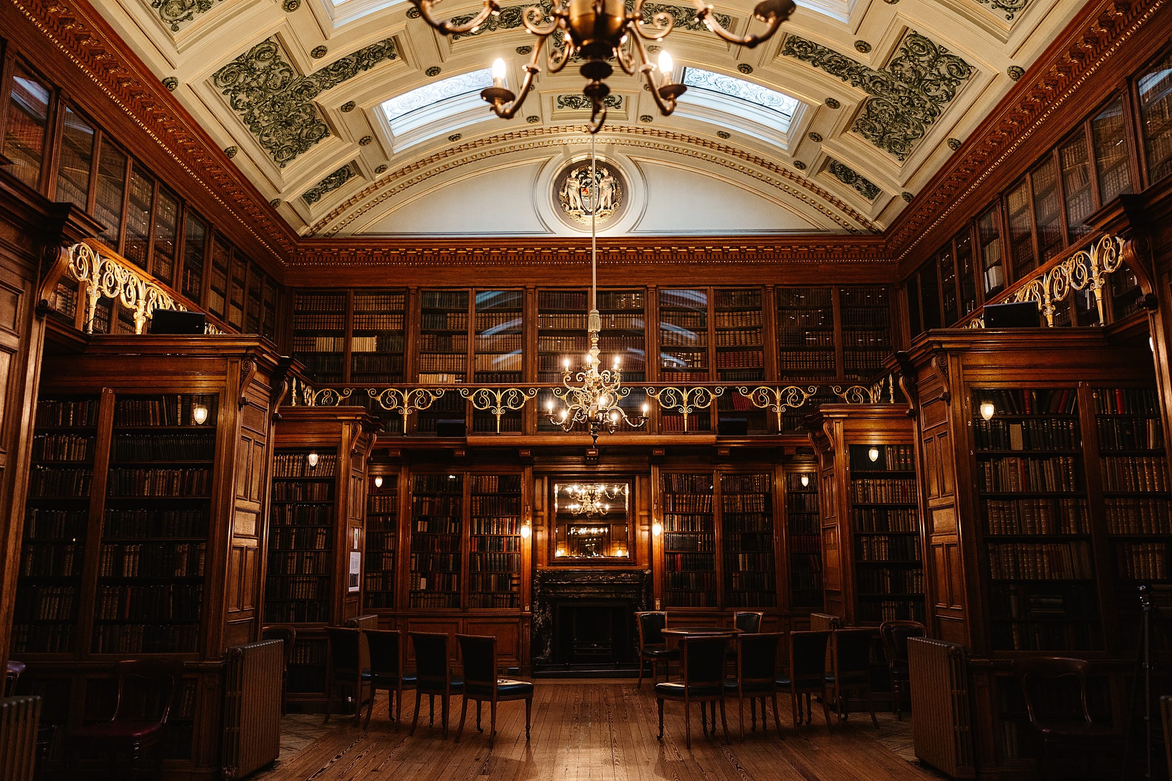 Royal College of Physicians Edinburgh micro wedding ceremony setup